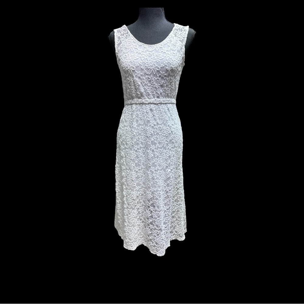 Free People White Lace Dress Size XS